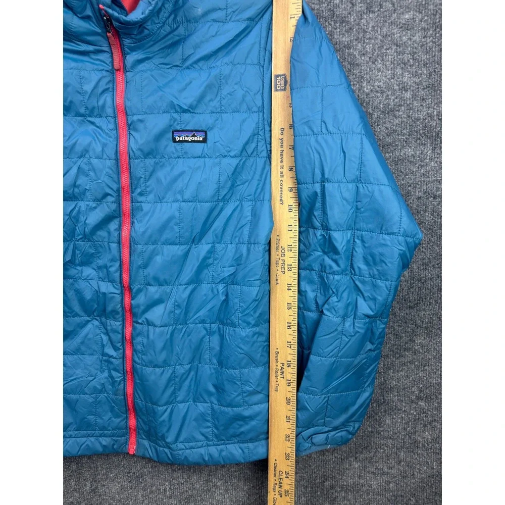 Patagonia Nano Puff Jacket Kids XXL 16-18 Blue Primaloft Quilted Puffer
